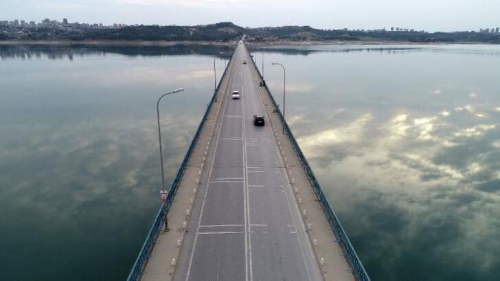 Köprüde trafik güvenliği için 'dubalı' önlem