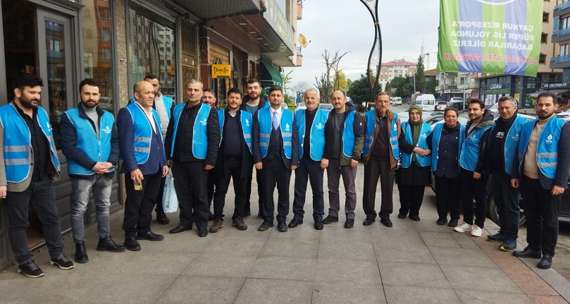 Ardeşen'de DEVA rüzgarı