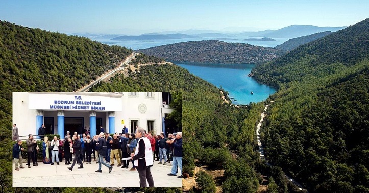 Bodrum Belediyesi’nin, Cengiz İnşaat’ın projesine ruhsat vermesi, Bodrumluların tepkisi sert oldu