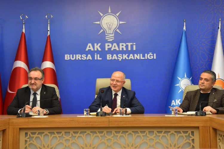 Bursa'da AK Parti BESOB'u ağırladı