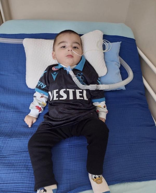 Trabzon'da SMA hastası Egemen bebek sevindirici haber; 35 milyon TL toplandı
