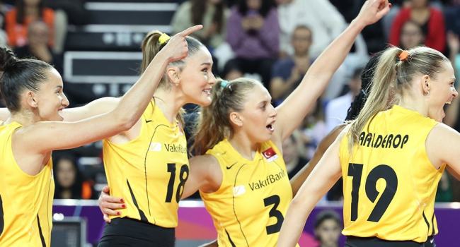 VakıfBank set vermedi