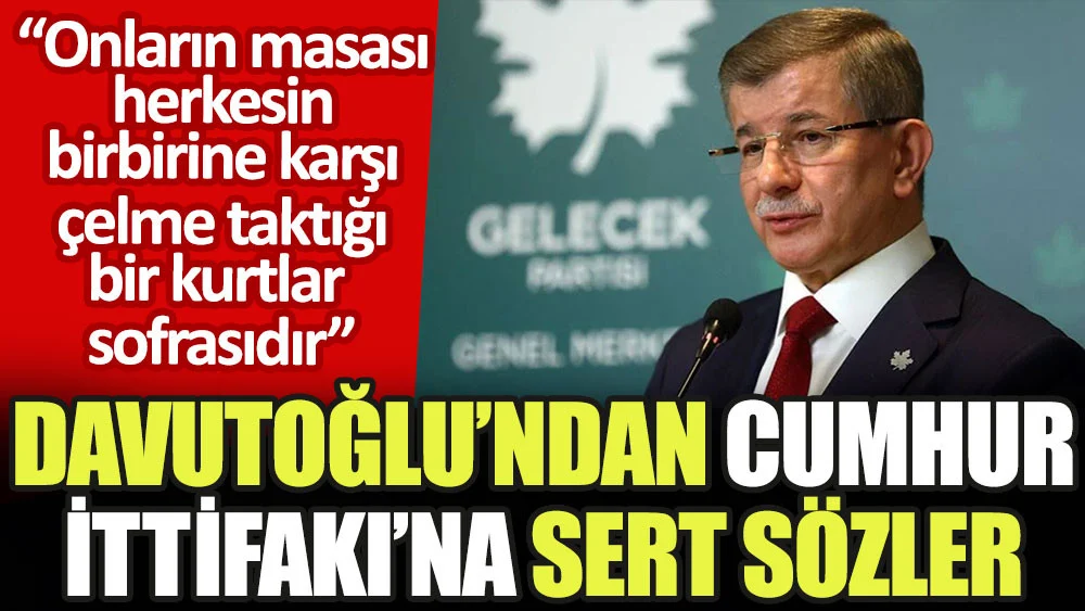 Davutoğlu: 