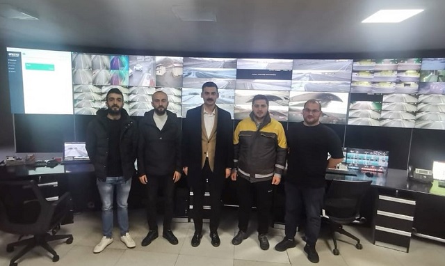 Kaymakam Ovit Tüneli İzleme Merkezinde