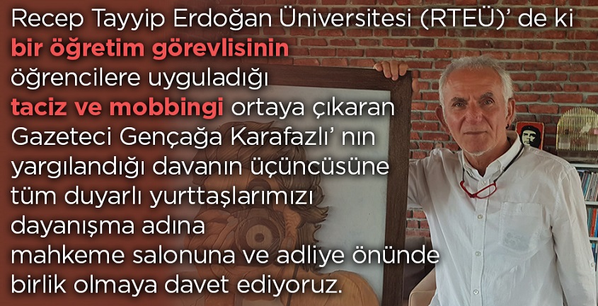 Muhalif haberleriyle bilinen Karafazlı yarın yeniden yargının karşısına çıkıyor
