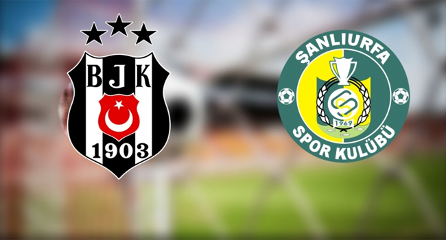 Beşiktaş, kupada Şanlıurfaspor'u ağırlayacak