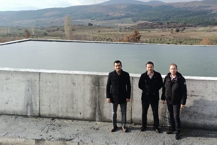 Manisa Kırkağaç'a 100 metreküplük 'tarımsal' havuz