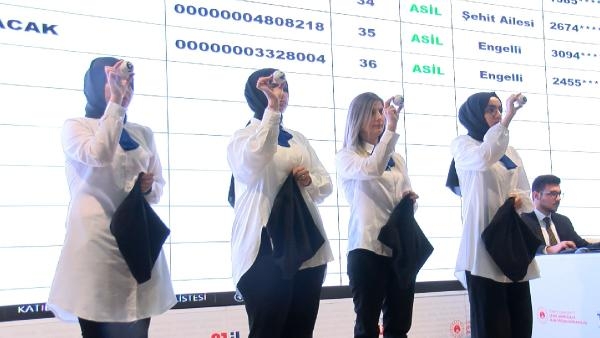 Rize’de 1100 sosyal konut için kura çekimi 