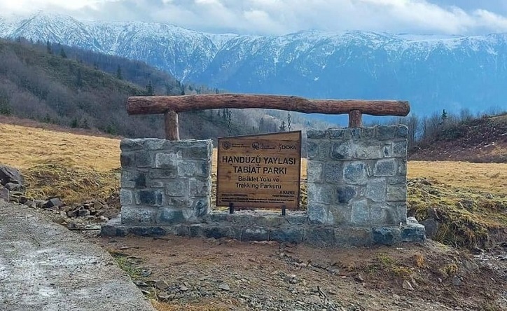 Handüzü Tabiat Parkı Bisiklet Yolu Ve Trekking Parkuru Tamamlandı