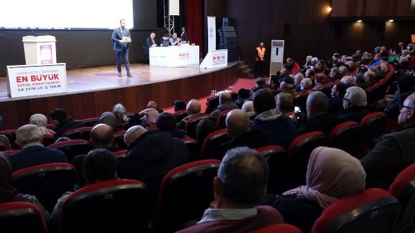 Trabzon'da 2 bin 550 sosyal konut için kura çekimi 