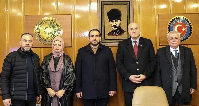 AKP Merkez İlçe’ den Tek Gıda İş’e Ziyaret