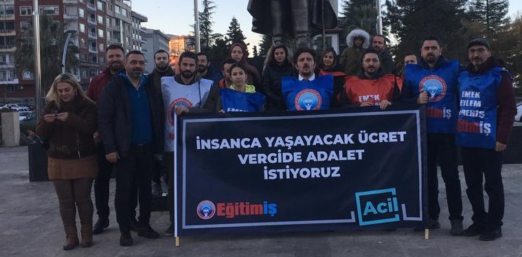 İnsanca Yaşayacak Ücret, Vergide Adalet İstiyoruz!