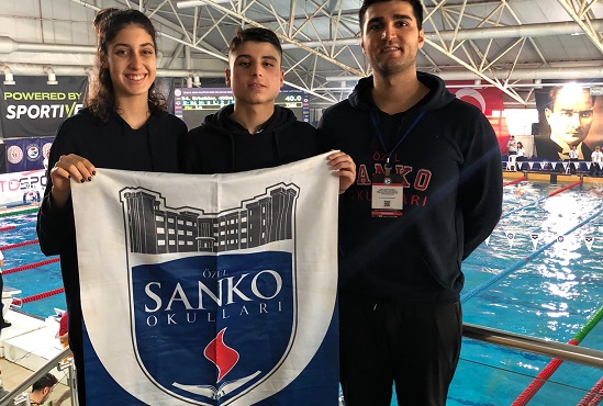 SANKO OKULLARI ÖĞRENCİSİ YÜZMEDE TÜRKİYE BEŞİNCİSİ OLDU