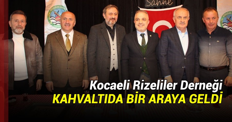 Rizelilerin kahvaltı programına yoğun ilgi