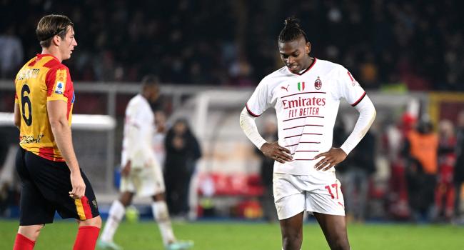 Milan, Lecce deplasmanında berabere kaldı