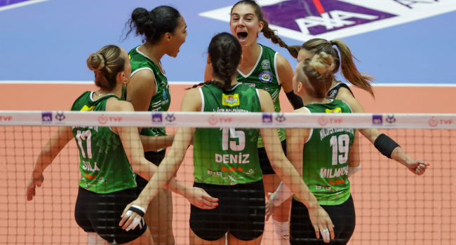 Nilüfer Belediyespor'dan İlbank'a set yok