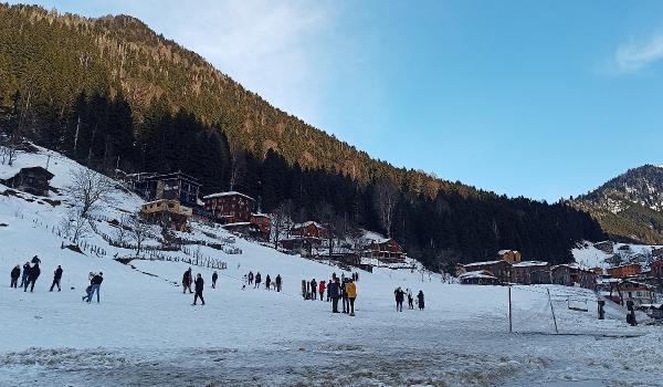 Ayder Yaylası'nda kış turizm sezonu başladı
