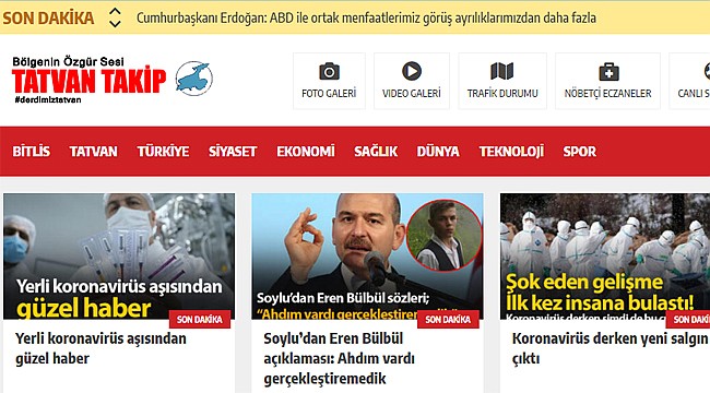Tatvan'da Yeni Haber Sitesi TatvanTakip.com Açıldı