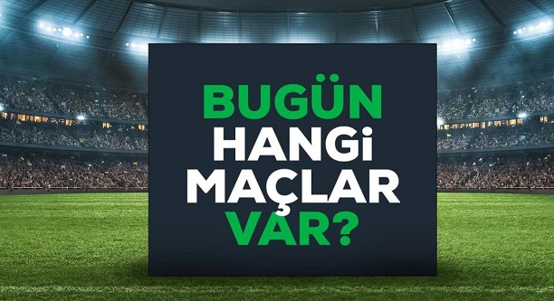 Bugün maç var mı? Bugün hangi maçlar var? 21 Ocak 2022 hangi maçlar var? 