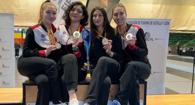 Kılıç Takımı İspanya'da şampiyon