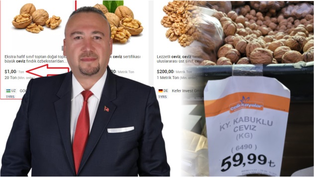 CHP’Lİ YALIM: İTHAL CEVİZ ÜRETİCİYİ MAĞDUR EDİYOR