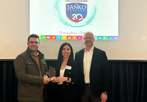 Sanko Okullarına Eğitimde Sürdürülebilirlik Ödülü