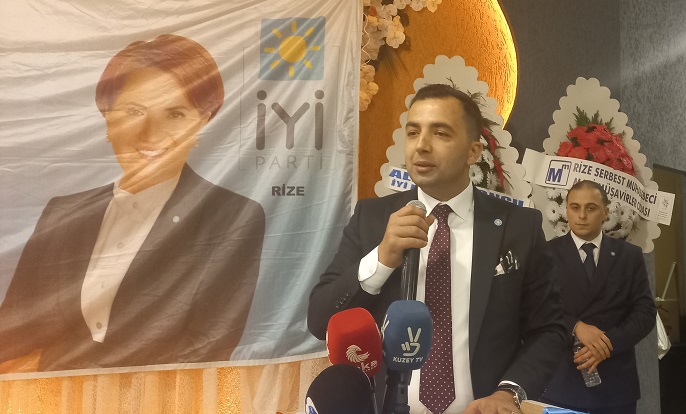 Rize İYİ Partide Yeni Başkan Av. Kürşat Hacısüleymanoğlu Oldu