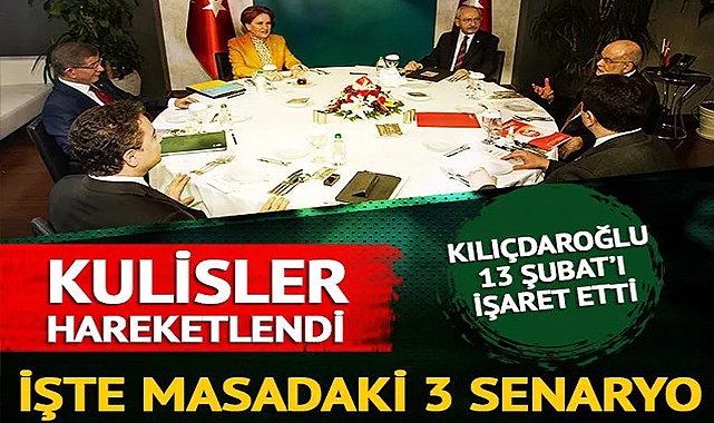 Altılı Masa'da gündem: Aday! İşte masadaki 3 senaryo...