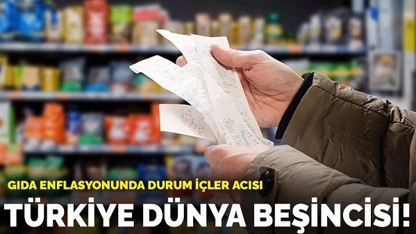 Türkiye dünya beşincisi! Gıda enflasyonunda durum içler acısı