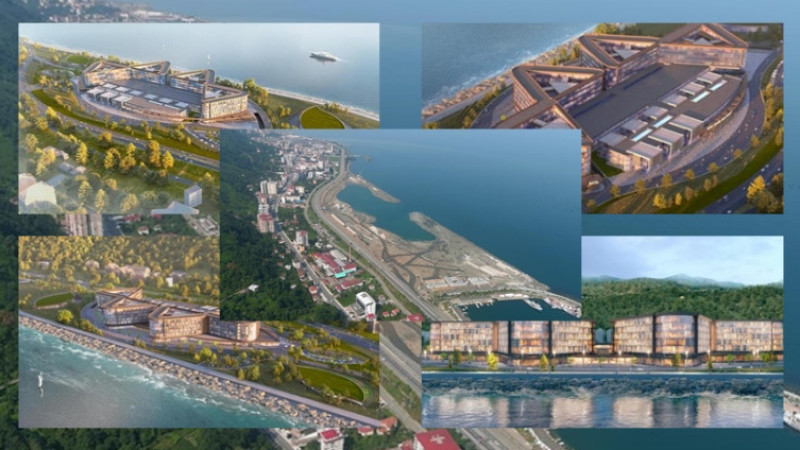 Rize Şehir Hastanesinin Proje Çalışması Devam Ediyor