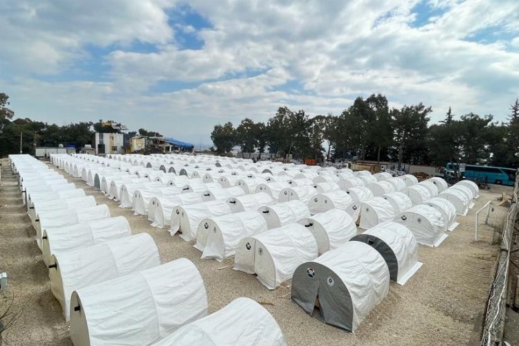 Rize, Kırıkhan'da 'Çadır Kent' kuruyor