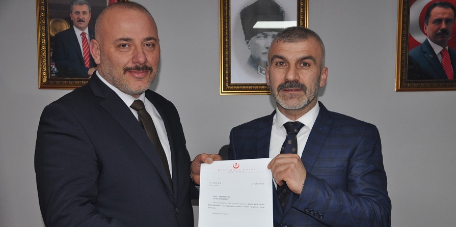 Ahmet Kırcan BBP Ardeşen İlçe Başkanlığına Atandı