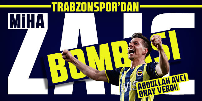 Trabzonspor'dan Miha Zajc bombası! Abdullah Avcı transfere onay verdi!