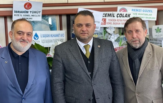 Yeniden Refah Partisi’nden Ziraat Odasına Tebrik Ziyareti