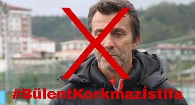 Taraftarlardan Korkmaz’a İstifa Telabi