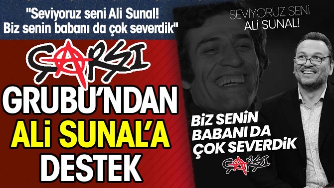 Çarşı'dan Ali Sunal'a sosyal medyayı sallayan paylaşım. 'Biz senin babanı da severdik'
