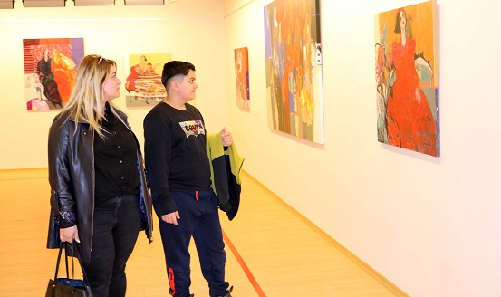 RESSAM GÜLER GENÇ EROL SANKO SANAT GALERİSİ’NDE SERGİ AÇTI