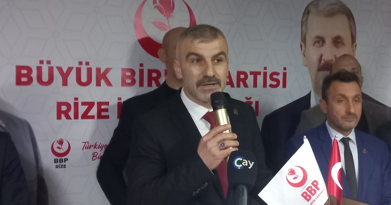 BBP Rize’de Aday Tanıtımı Yapıldı