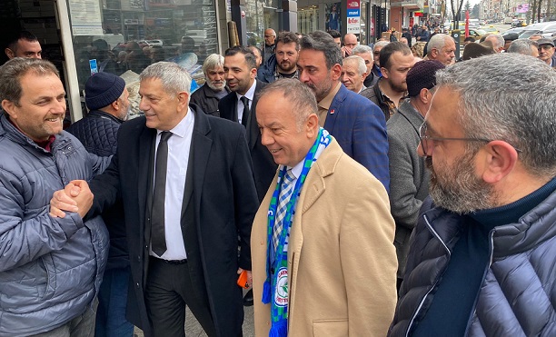 Rize Millet İttifakı Adayları Ardeşen’de ziyaretlerde bulundu.