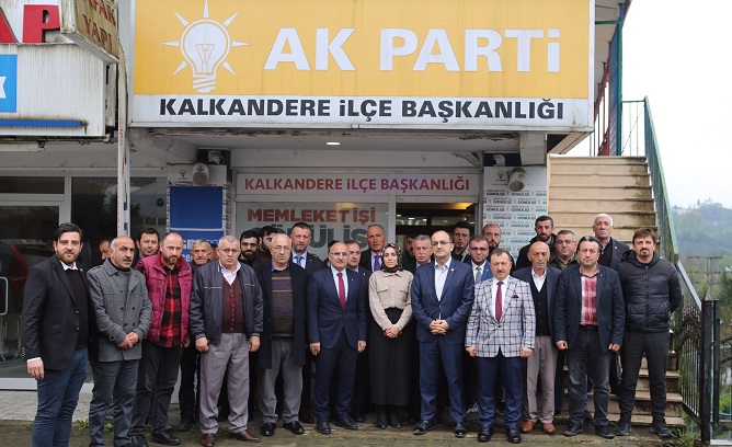 Ak Parti Rize Milletvekili Adayı Av. Harun Mertoğlu Kalkandere’de
