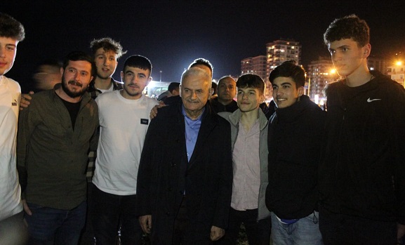 Ak Parti Genel Başkanvekili Binali Yıldırım Rize’de