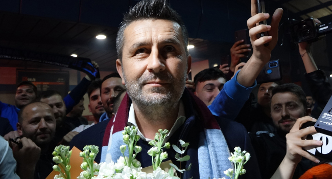 Nenad Bjelica'ya Trabzon’da coşkulu karşılama