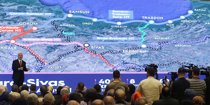 Samsun-Sarp Demiryolu Projesi hayata Geçiyor!