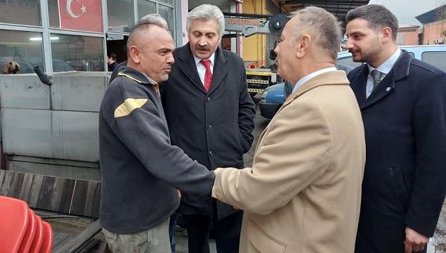 Toptan ve Yıldız Sanayi sitesi esnafı ile bir araya geldi