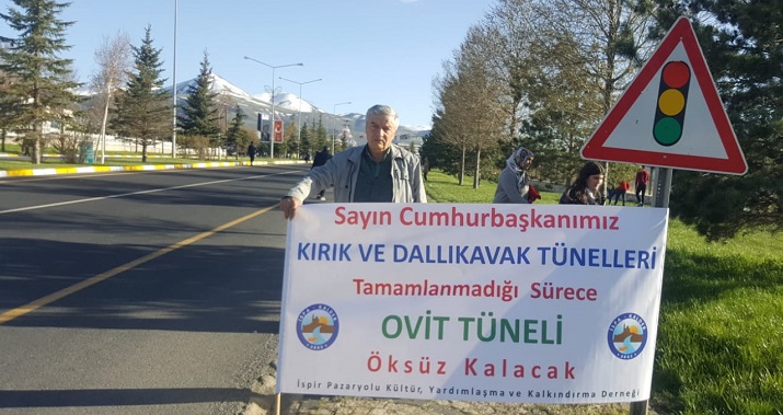 Bu Pankartı Erdoğan’ın Mitingine Sokmadılar
