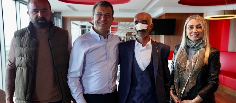 İmamoğlu, Erzurum Mitinginde Yapılan Saldırıda Yaralanan Vatandaşlarla Rize’de Buluştu