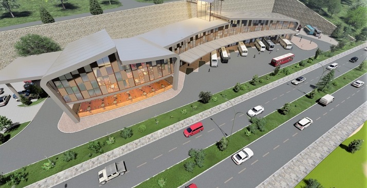 Rize Şehirlerarası Otobüs Terminalinde Çalışmalar Başladı