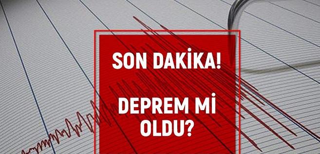 Isparta deprem mi oldu? Az önce deprem mi oldu? Son dakika depremleri!
