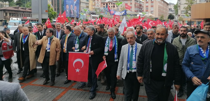 Rizeli hakkını Alacak Vekilleri Ankara’ya Gönderecek