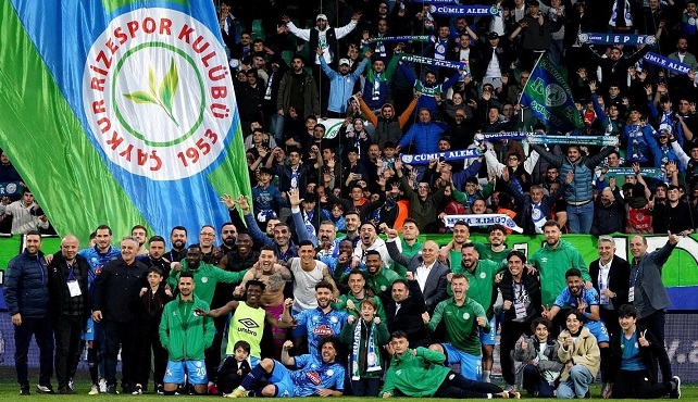 Çaykur Rizespor’a Hep Destek, Tam Destek.